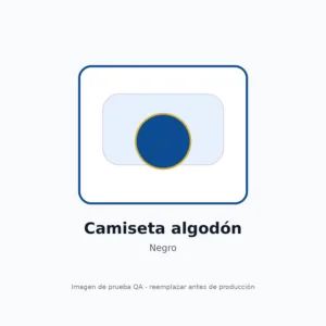 Camiseta básica de algodón