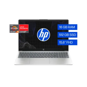 Laptop HP 15-fc0256la 15.6 Pulgadas Ryzen 5 7520U 16GB RAM 512GB SSD