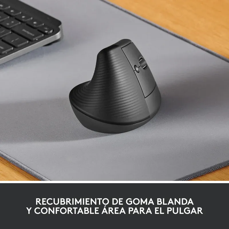 Mouse Logitech Lift Right Vertical Ergonómico Grafito - Image 2