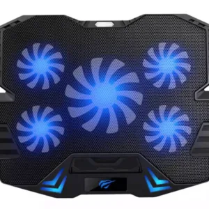 Base Ventiladora Havit HV-F2076 para Laptop con 5 Ventiladores