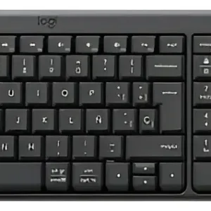 Combo Logitech MK250 Teclado Compacto y Mouse Óptico para PC y Laptop