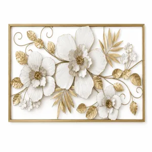 Aplique De Pared Flores