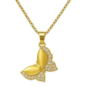 Collar De Acero Mariposa