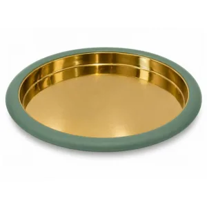 Bandeja Circular Dorada