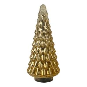 Árbol De Vidrio Dorado