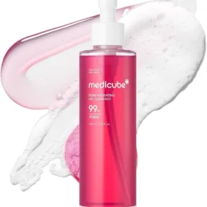 Medicube PDRN Pink Gel Cleanser – Limpiador Jelly-to-Foam con PDRN, Colágeno y LHA