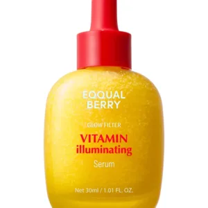 EQQUALBERRY Vitamin Illuminating Serum – Sérum Iluminador con Acerola, Niacinamida y Vitamina C (50 ml)