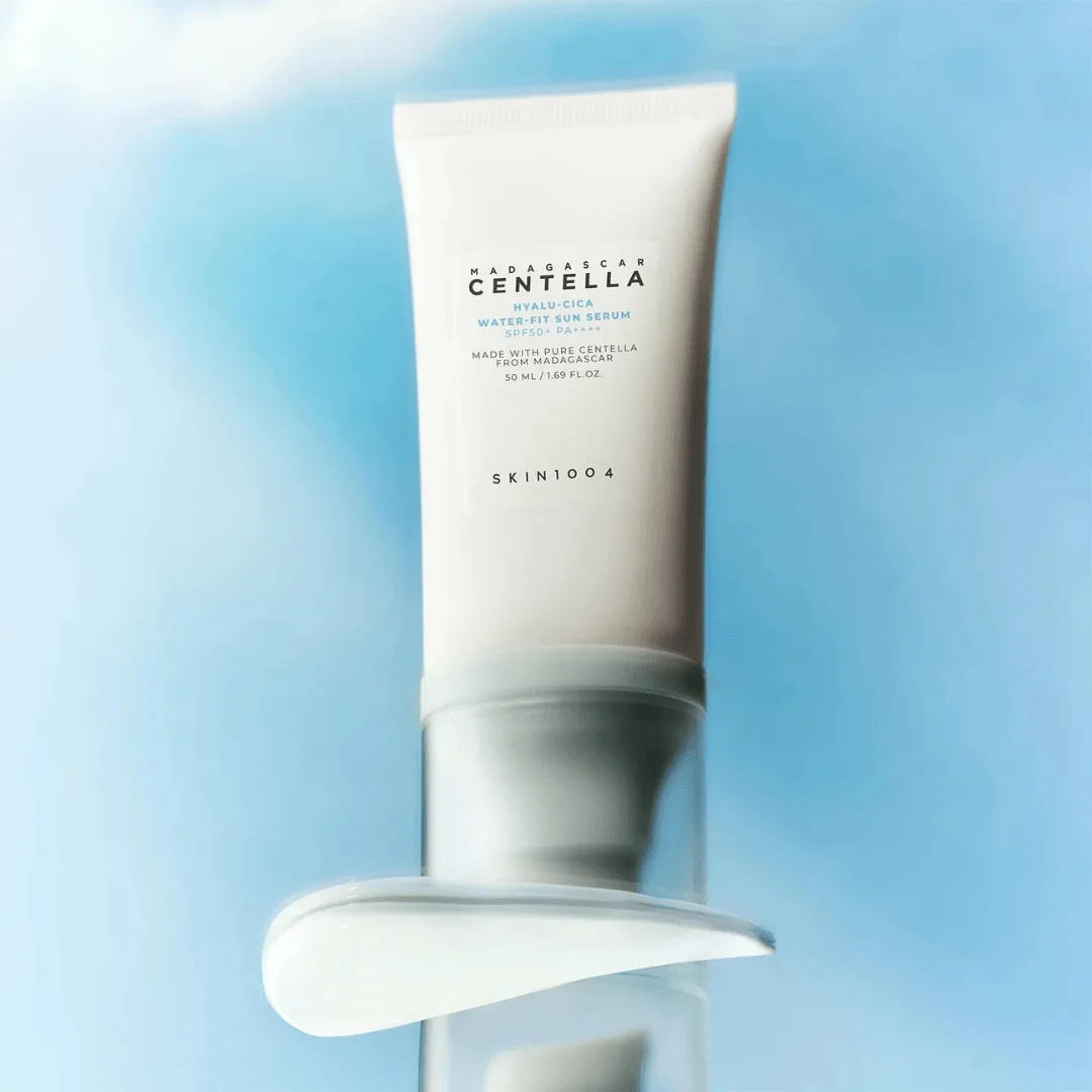 SKIN1004 Madagascar Centella Hyalu-Cica Water-Fit Sun Serum SPF50+ PA++++ (50 ml) - Image 2