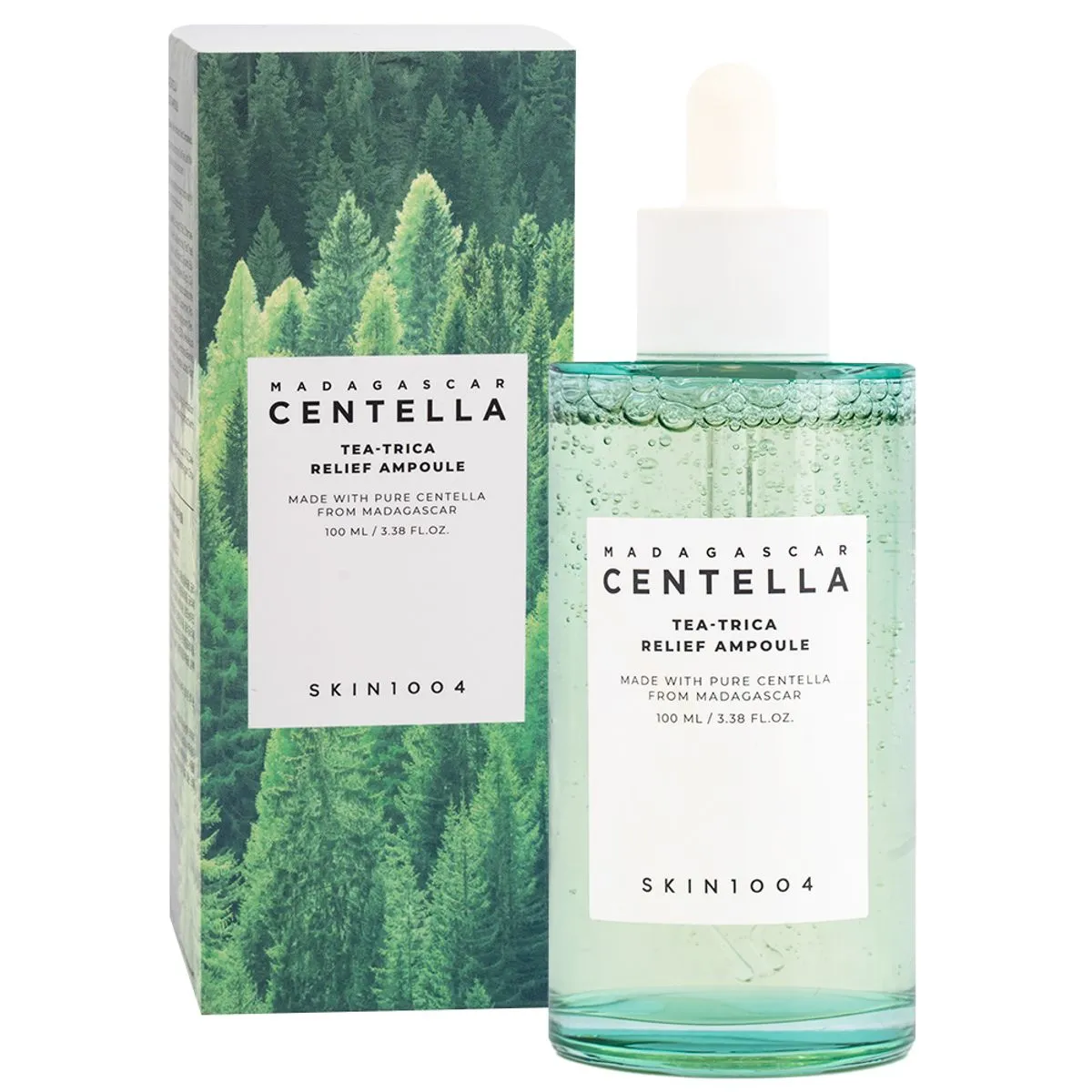 SKIN1004 Madagascar Centella Tea-Trica Relief Ampoule – Ampolla Calmante (100 ml) - Image 2