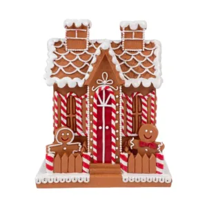 Casita decorativa en forma de pan de jengibre – Santini Christmas