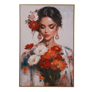 Cuadro de retrato femenino estilo clásico – Concepts Life