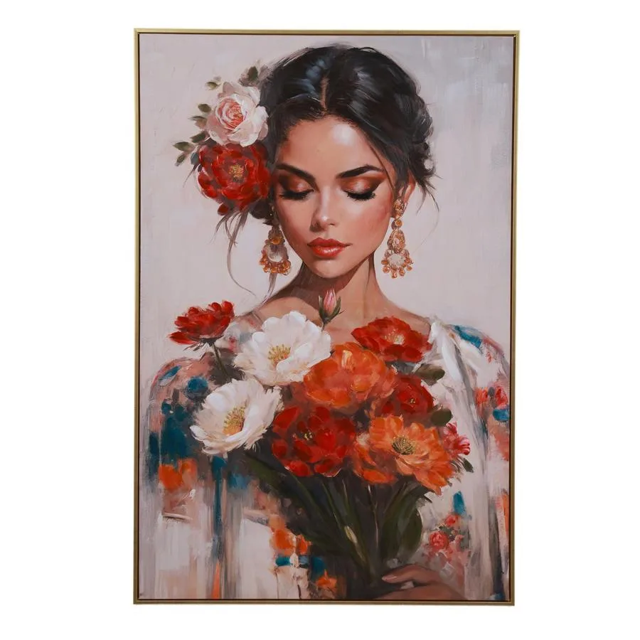 Cuadro de retrato femenino estilo clásico – Concepts Life