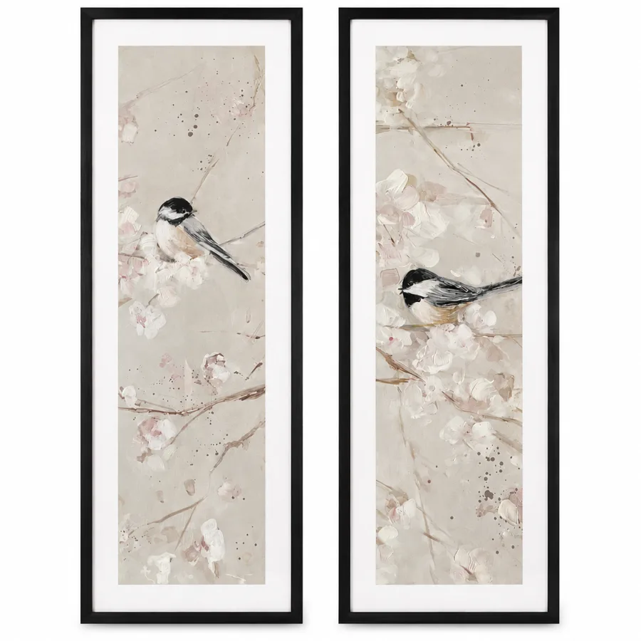 Set de 2 cuadros de aves – Concepts Life