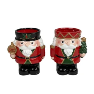 Set de candelabros de Cascanueces – Santini Christmas
