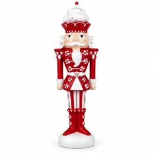 Figura estilizada alta de cascanueces navideño – Santini Christmas