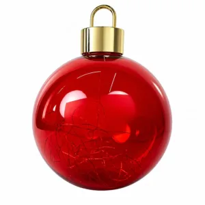 Esfera Navideña Grande, esfera decorativa de Navidad con luz – Santini Christmas