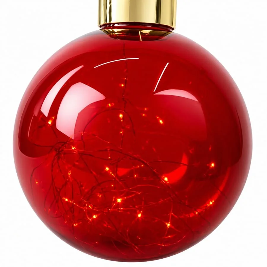 Esfera Navideña Grande, esfera decorativa de Navidad con luz – Santini Christmas - Image 2