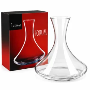 Decantador de Vino, decantador de cristal para vino con caja de regalo, 1.5 L – Concepts Life
