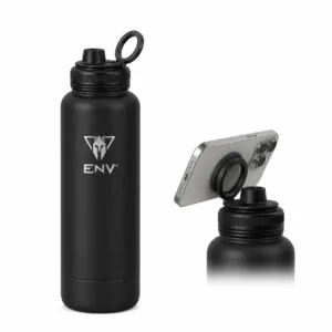 ENV Termo 700 ml negro con soporte magnético