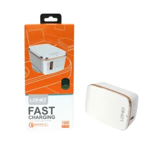 LDNIO Cargador A1204Q 18W Quick Charge 3.0 con Micro USB