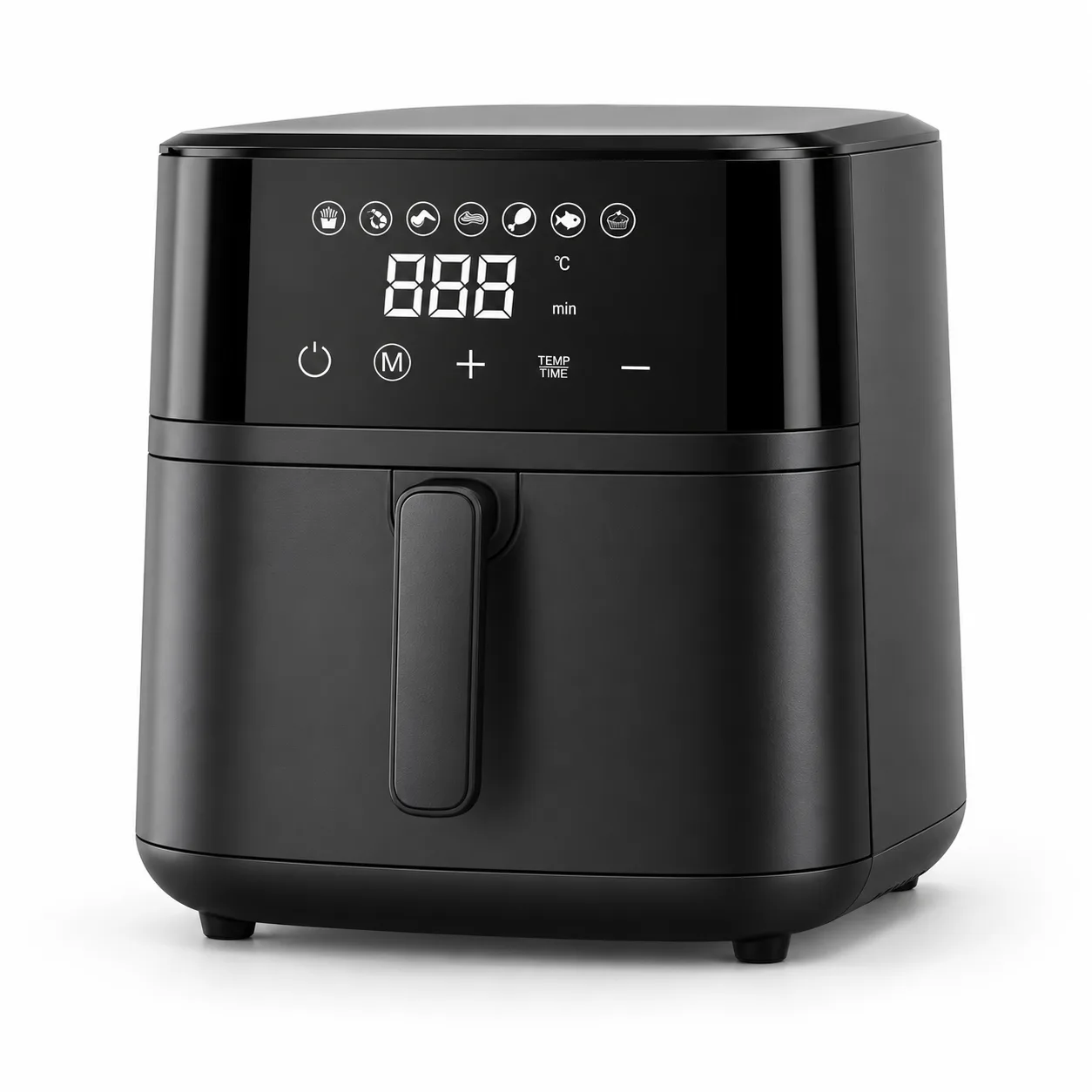 ENV Freidora de aire AF65008E 6,5 L, cocción con aire caliente