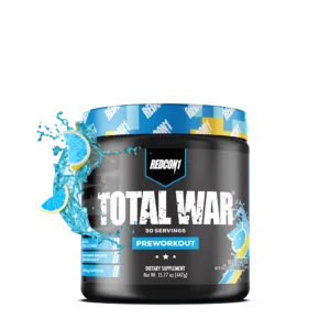 Pre-Entreno REDCON1 Total War Blue Lemonade – 320 mg Cafeína, 30 Servings