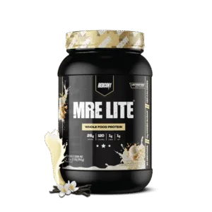 Proteína de Comida Real Whey-Free - Sin Lactosa - REDCON1 MRE Lite Vanilla Ice Cream, 2 lb