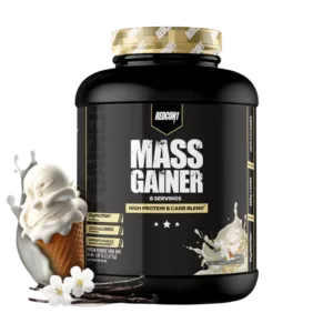 Ganador de Masa 1270 kcal y 50 g Proteína Vanilla –  REDCON1 Mass Gainer, 6 lb
